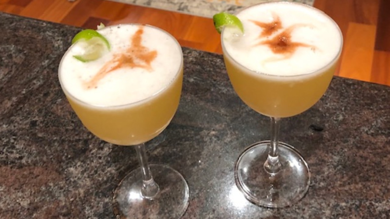 Mezcal Sour – Monica Mixes